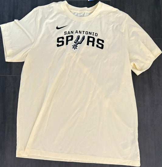Nike NBA Shirt San Antonio Spurs, Größe wählbar in hellgelb