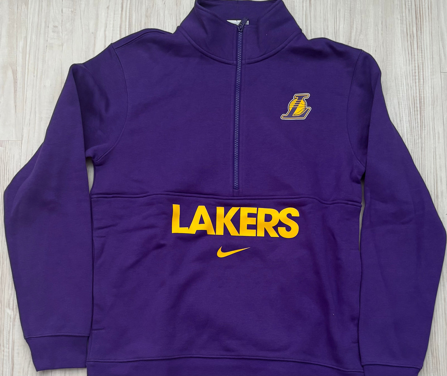 Nike NBA Zipper Los Angeles Lakers, Größe wählbar in lila/gelb