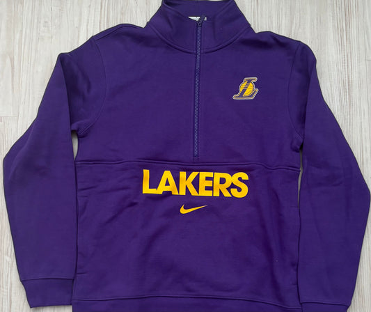 Nike NBA Zipper Los Angeles Lakers, Größe wählbar in lila/gelb