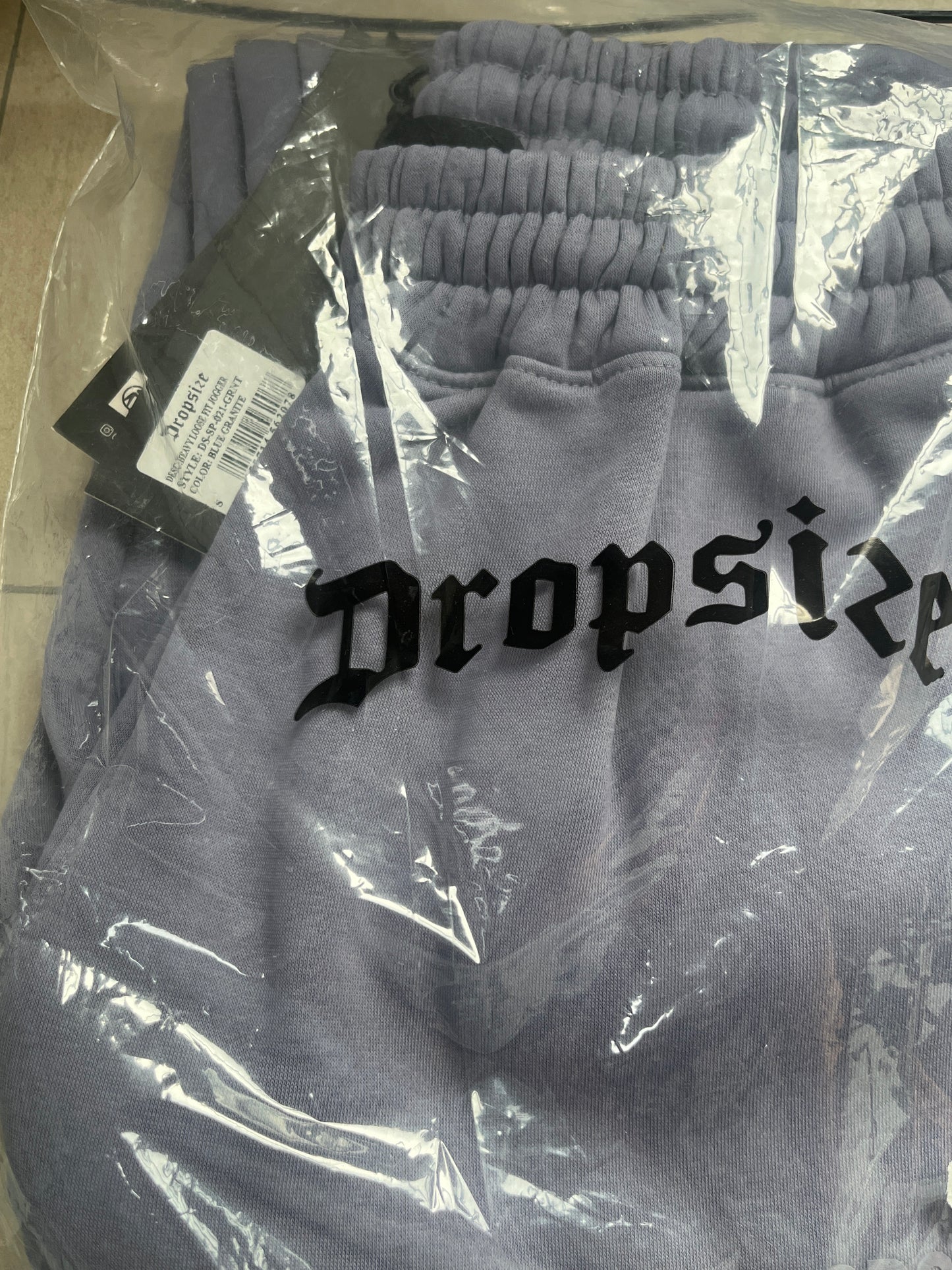 Dropsize Jogginghose in lila, Größe S