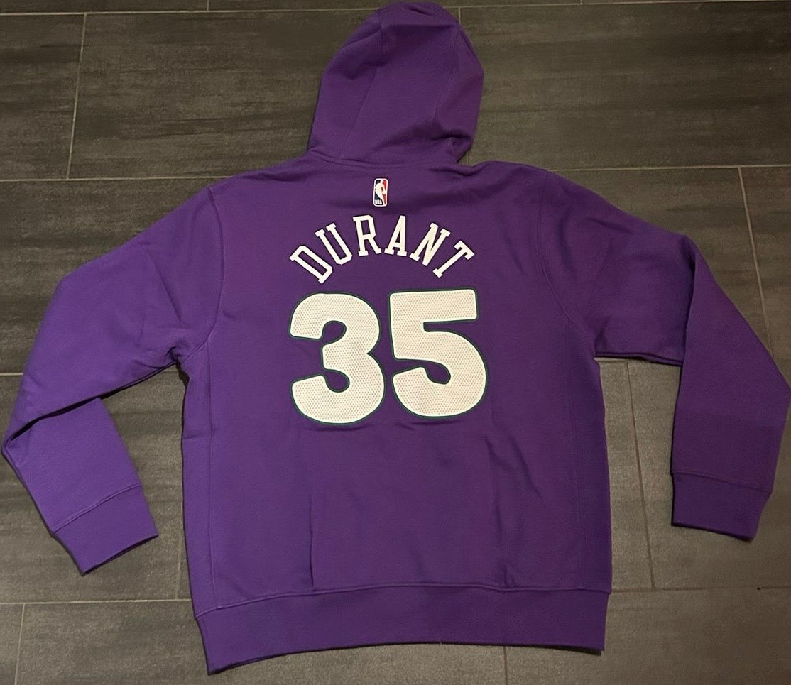 Nike NBA Hoodie Phoenix Suns, Größe wählbar in lila/weiss/orange