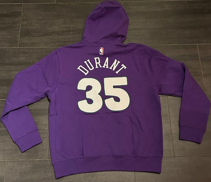 Nike NBA Hoodie Phoenix Suns, Größe wählbar in lila/weiss/orange