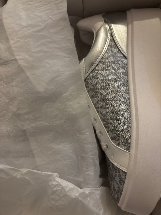 Michael Kors Sneaker Silber, Größe wählbar