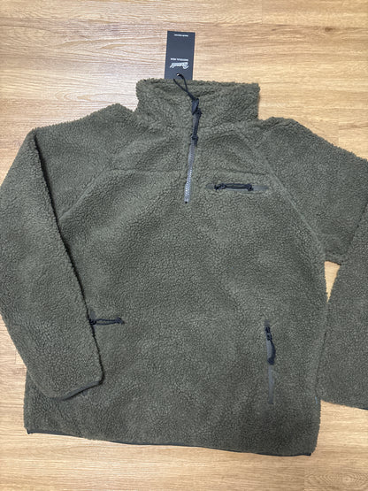 Brandit Teddyfleece in olivgrün, Größe wählbar
