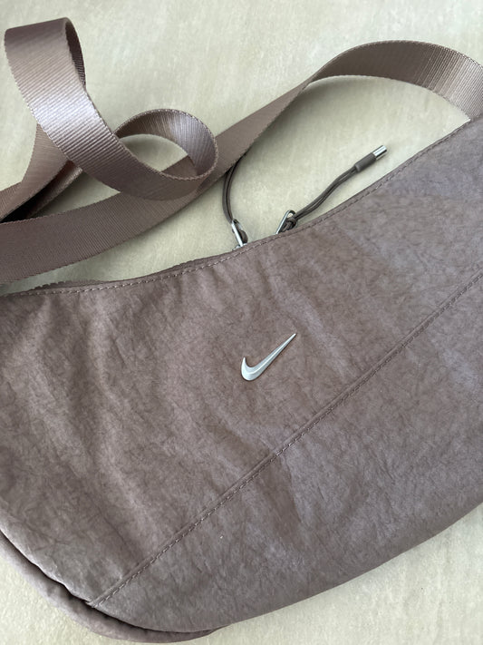 Nike Umhängetasche braun groß