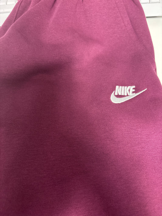 Nike Jogginghose, weinrot, Größe Kinder M