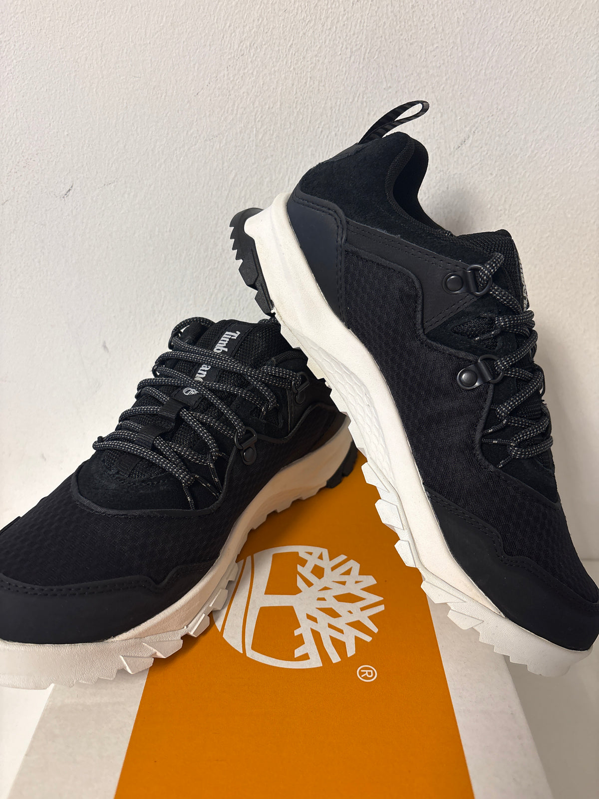 Timberland Lincoln Peak WP L/F Low Hiker, schwarz/weiss, Größe wählbar