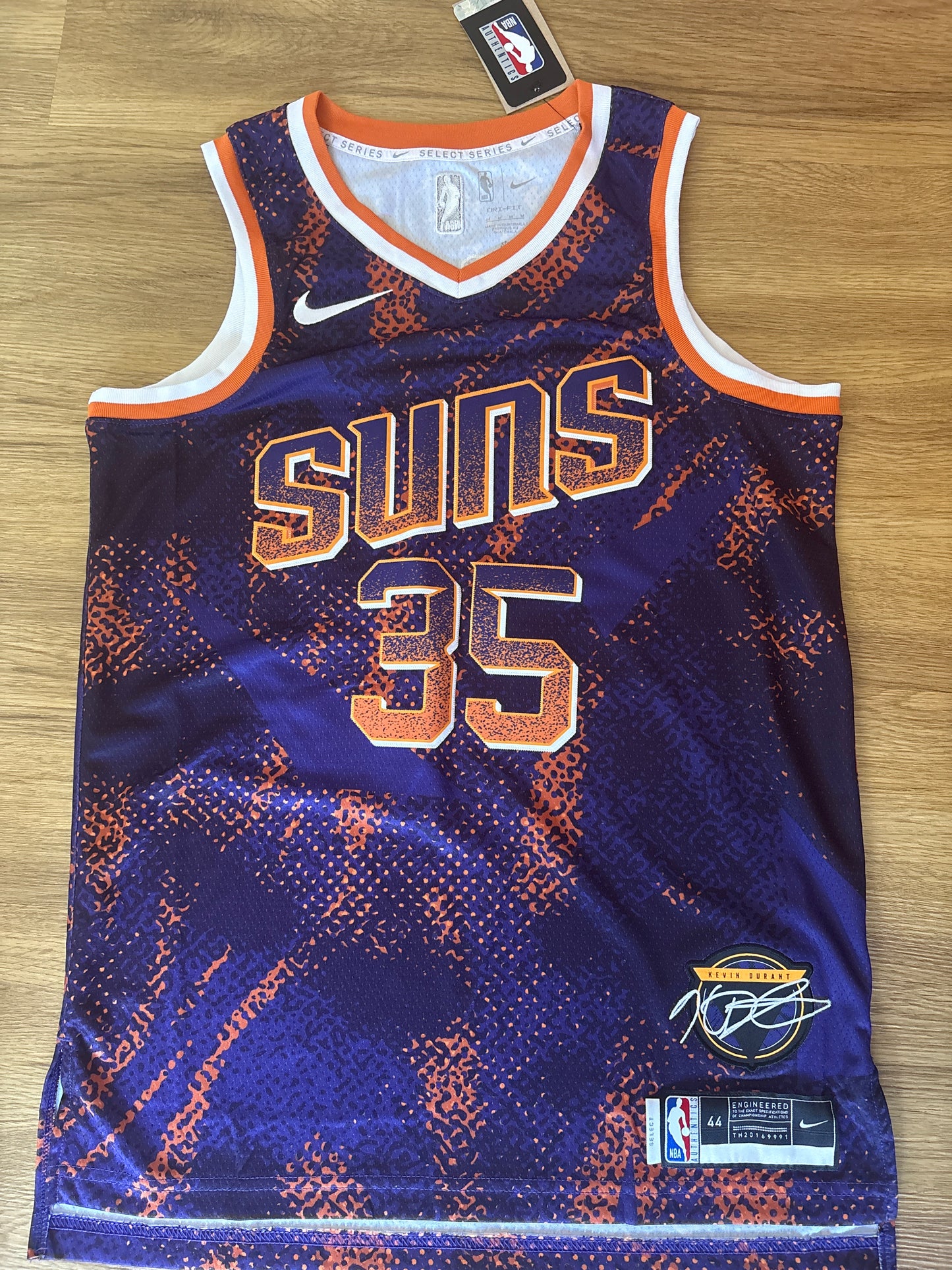 Nike NBA Trikot Phoenix Suns, Größe wählbar in lila/orange