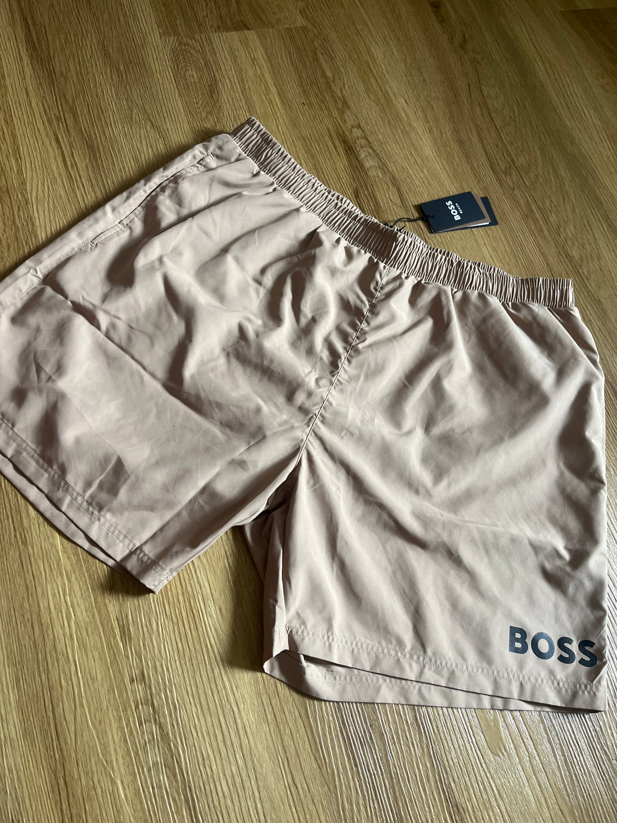 Boss Badehose in beige, Größe XXL