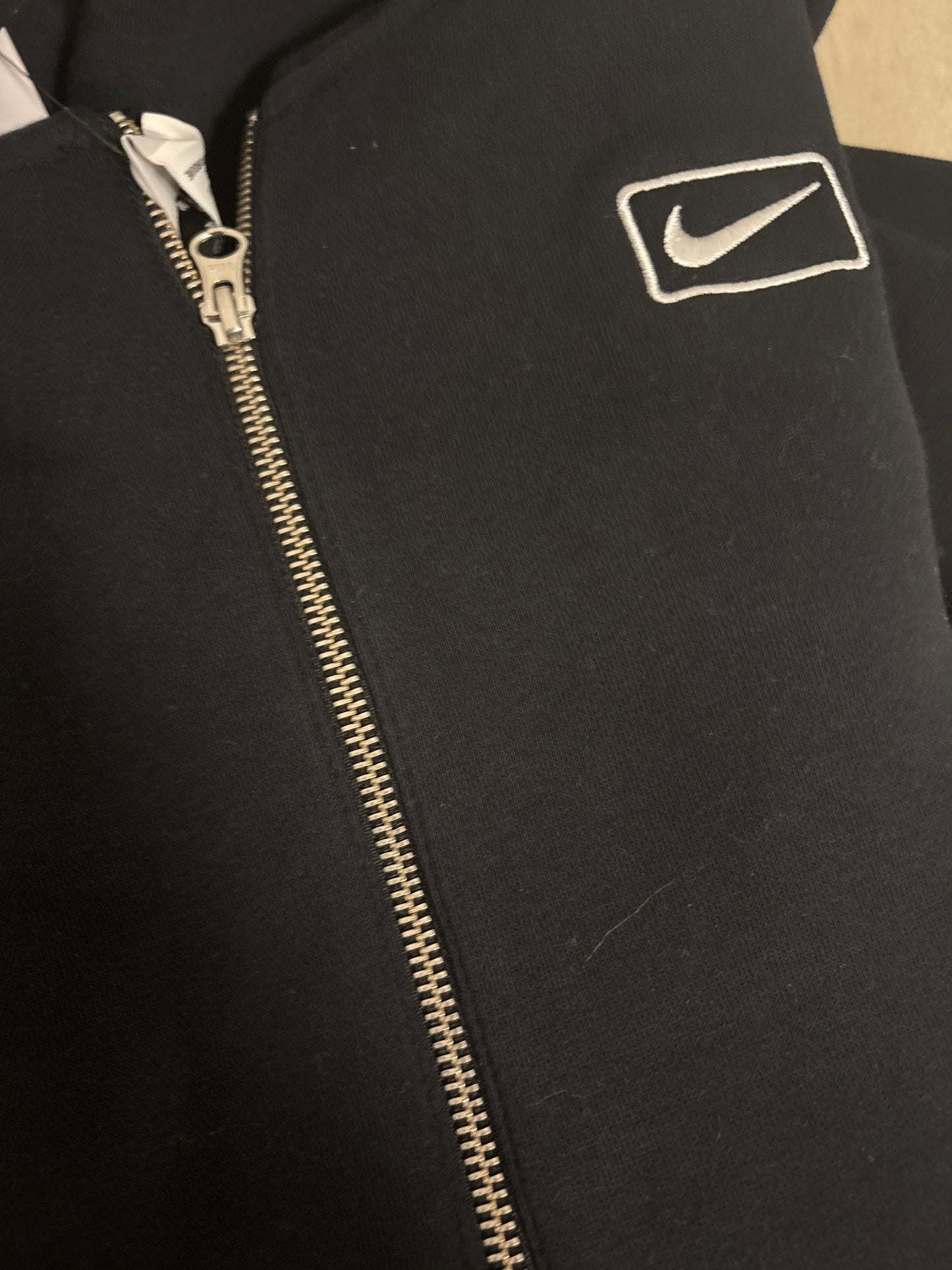 Nike Joggingjacke schwarz , Größe wählbar