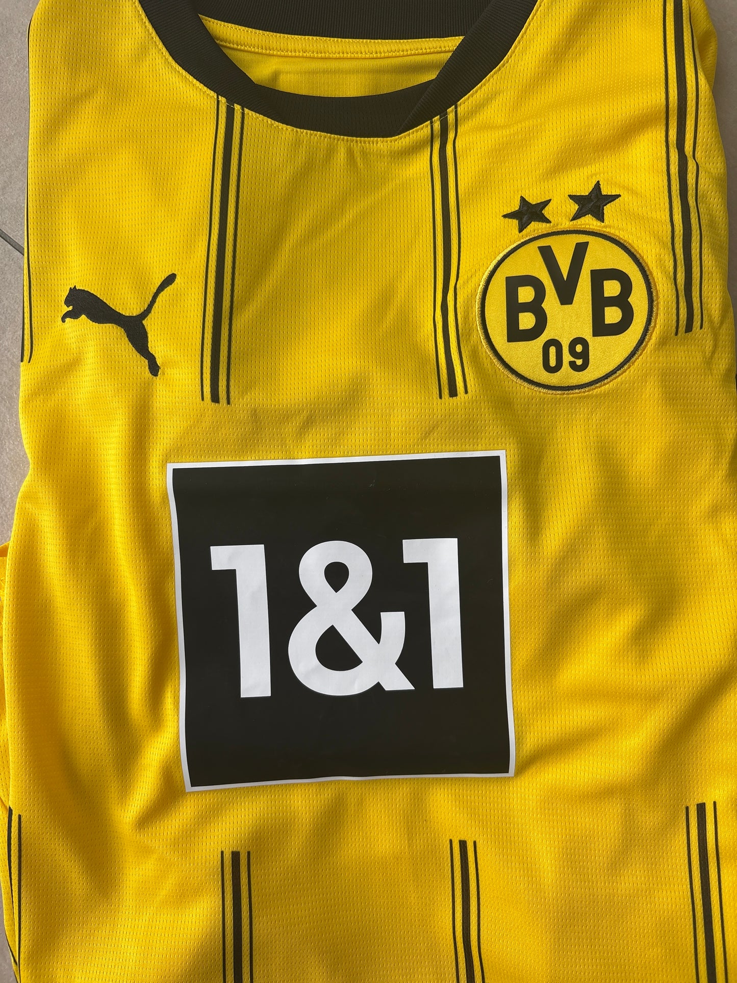 Puma Borussia Dortmund Trikot, gelb/schwarz, Größe S