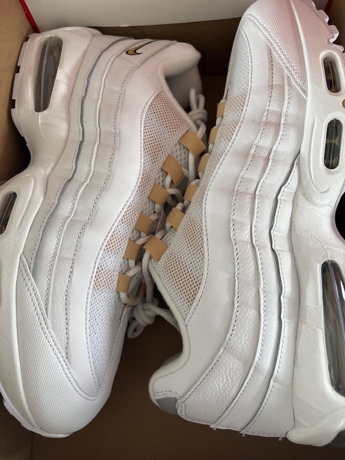 Nike Air Max 95 in weiss/grau, Gr. Wählbar
