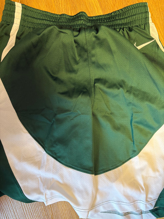 Nike Trainingshose kurz, grün/weiss, Größe wählbar