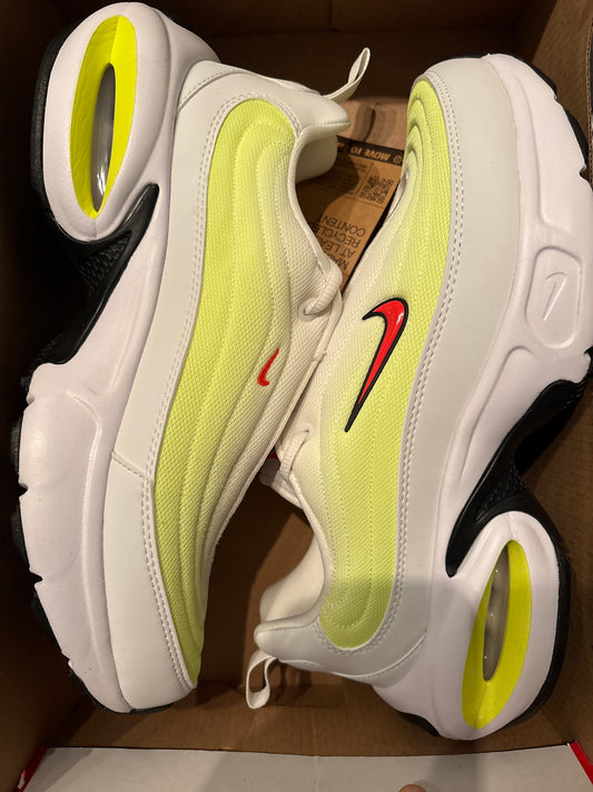 Nike Air Max Portal in neongelb/weiss/rot, Gr. 42,5