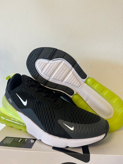 Nike Air Max 270 in weiss/gelb/schwarz, Größe 46