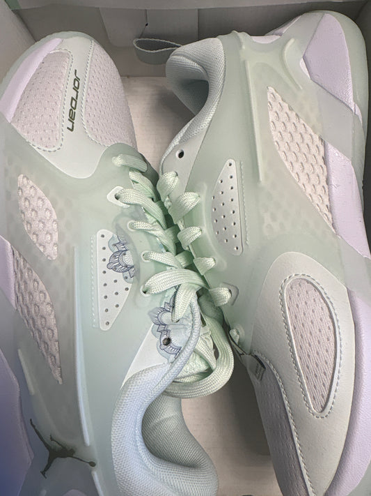 Nike Jordan Heir, mintgrün/weiss, Größe 42