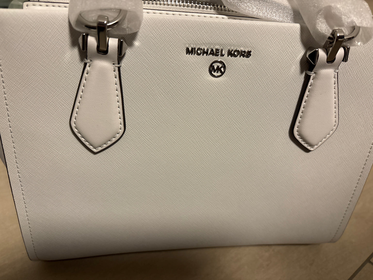 Michael Kors Tasche Marilyn in weiss
