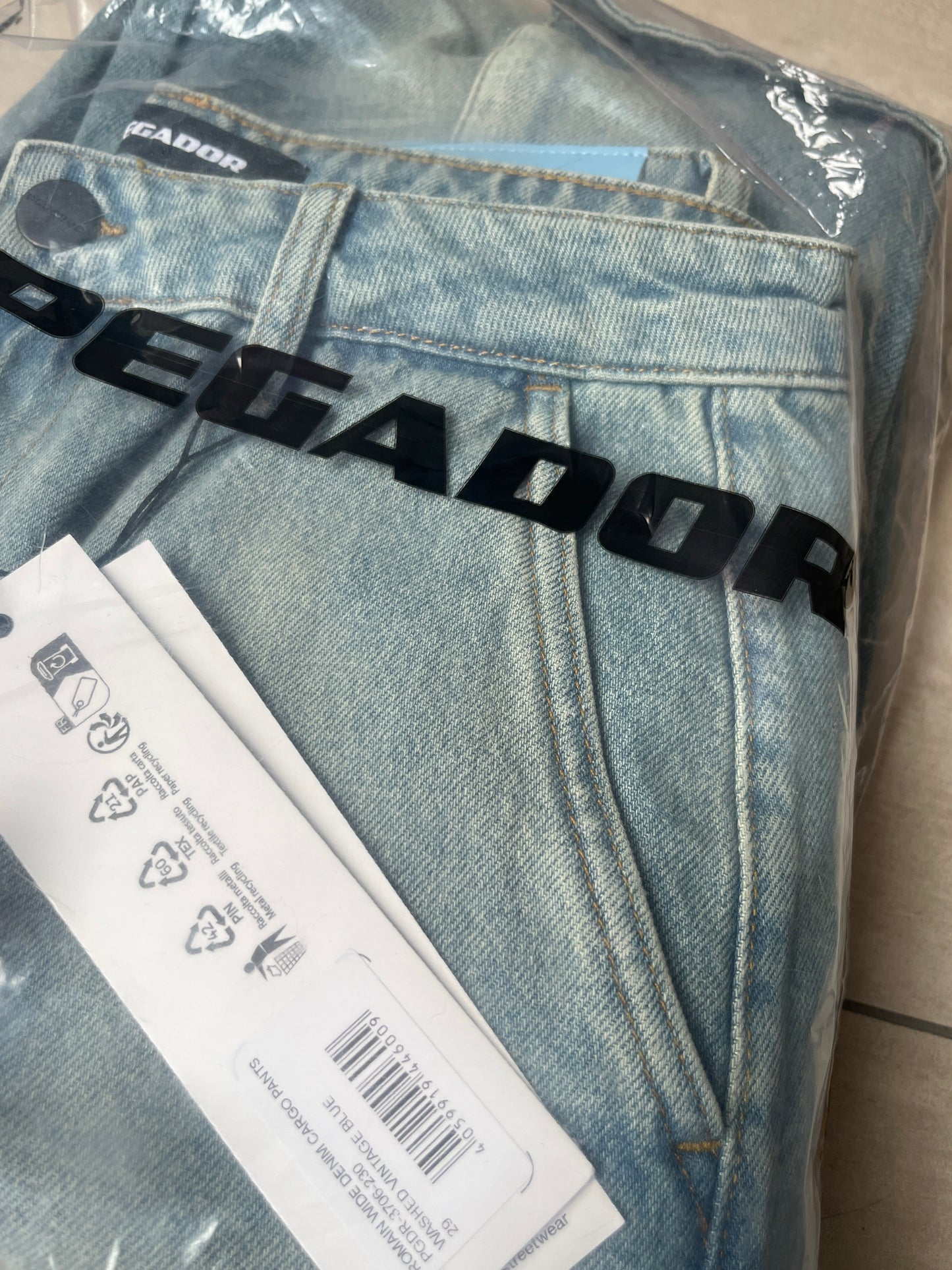 Pegador Jeans blau, Größe 29