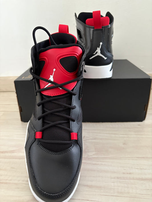 Nike Jordan FLTCLB 91, in schwarz/rot/weiss, Größe wählbar