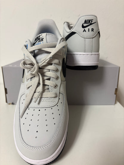 Nike Air Force 1 weiss/grau/schwarz, Größe wählbar