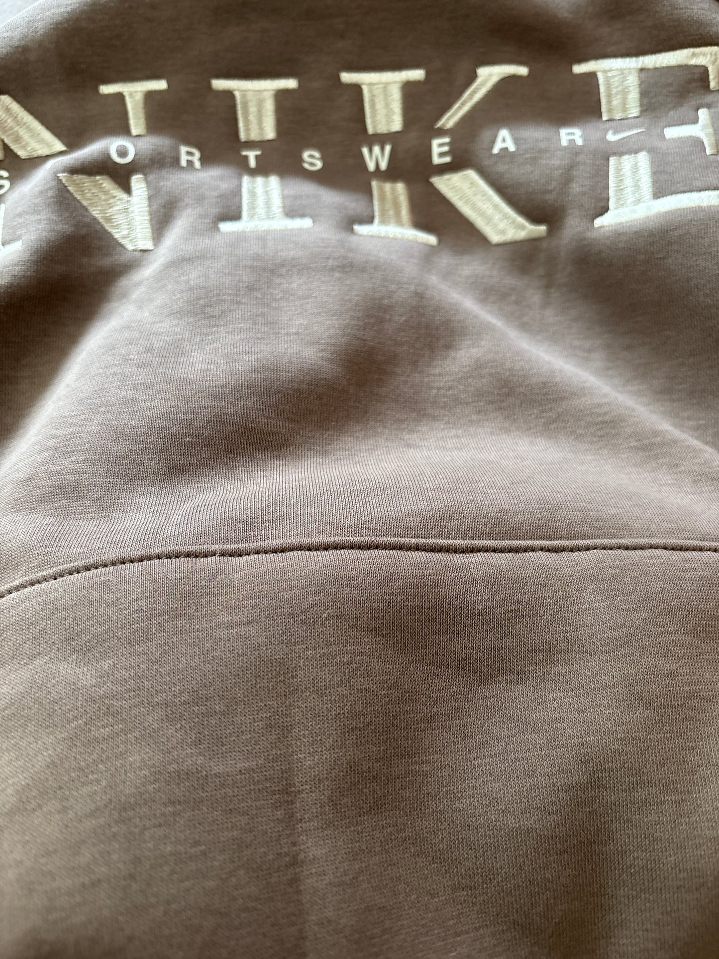 Nike Hoodie Größe M in braun