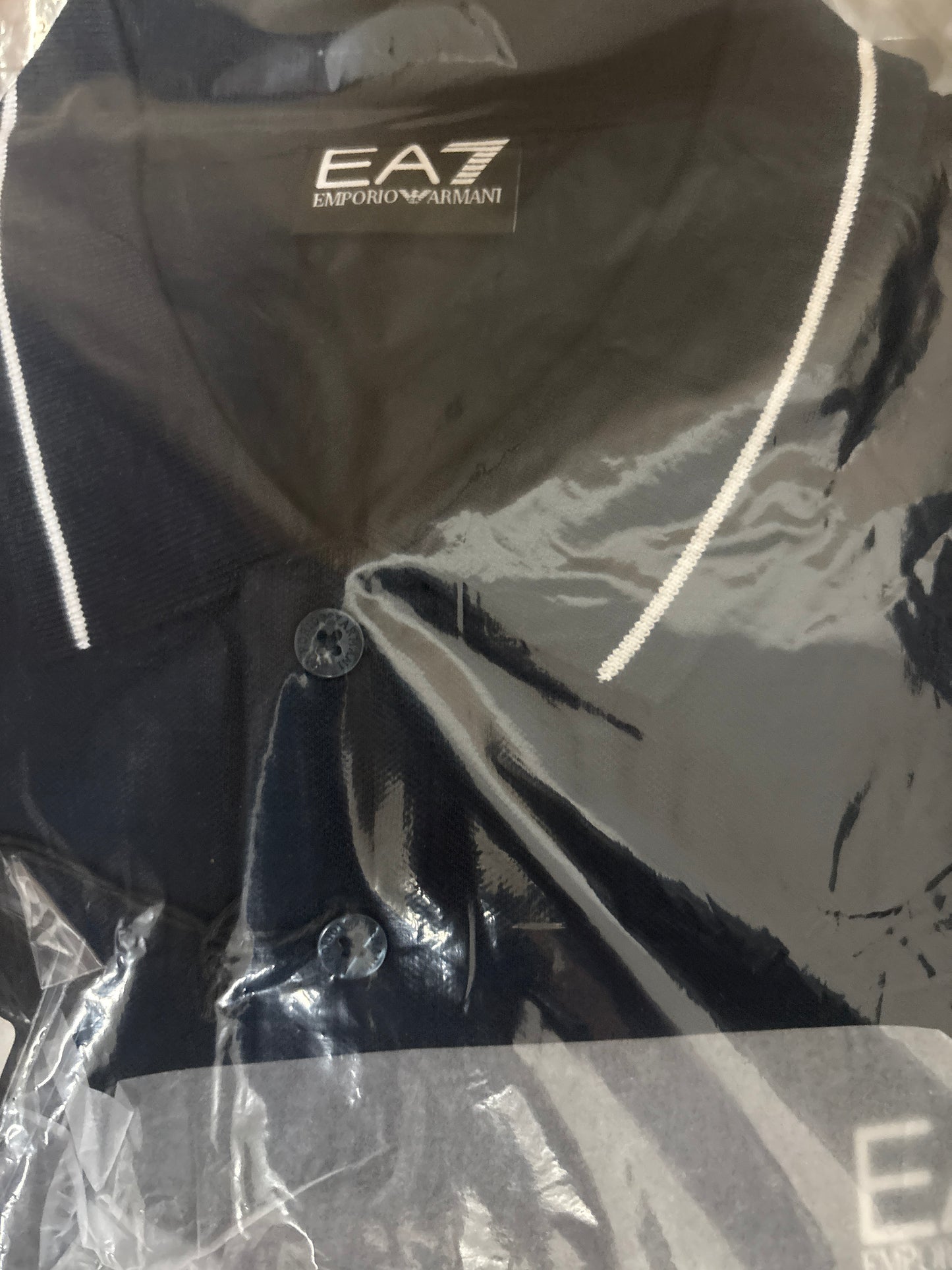 Emporio Armani Polo Shirt, Größe wählbar in blau