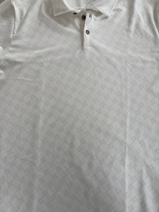 Nike Jordan Poloshirt, Größe wählbar in weiss/Muster