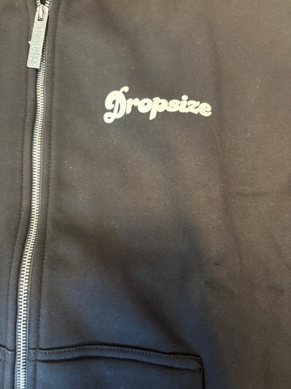 Dropsize Joggingjacke schwarz/weiss, Größe L
