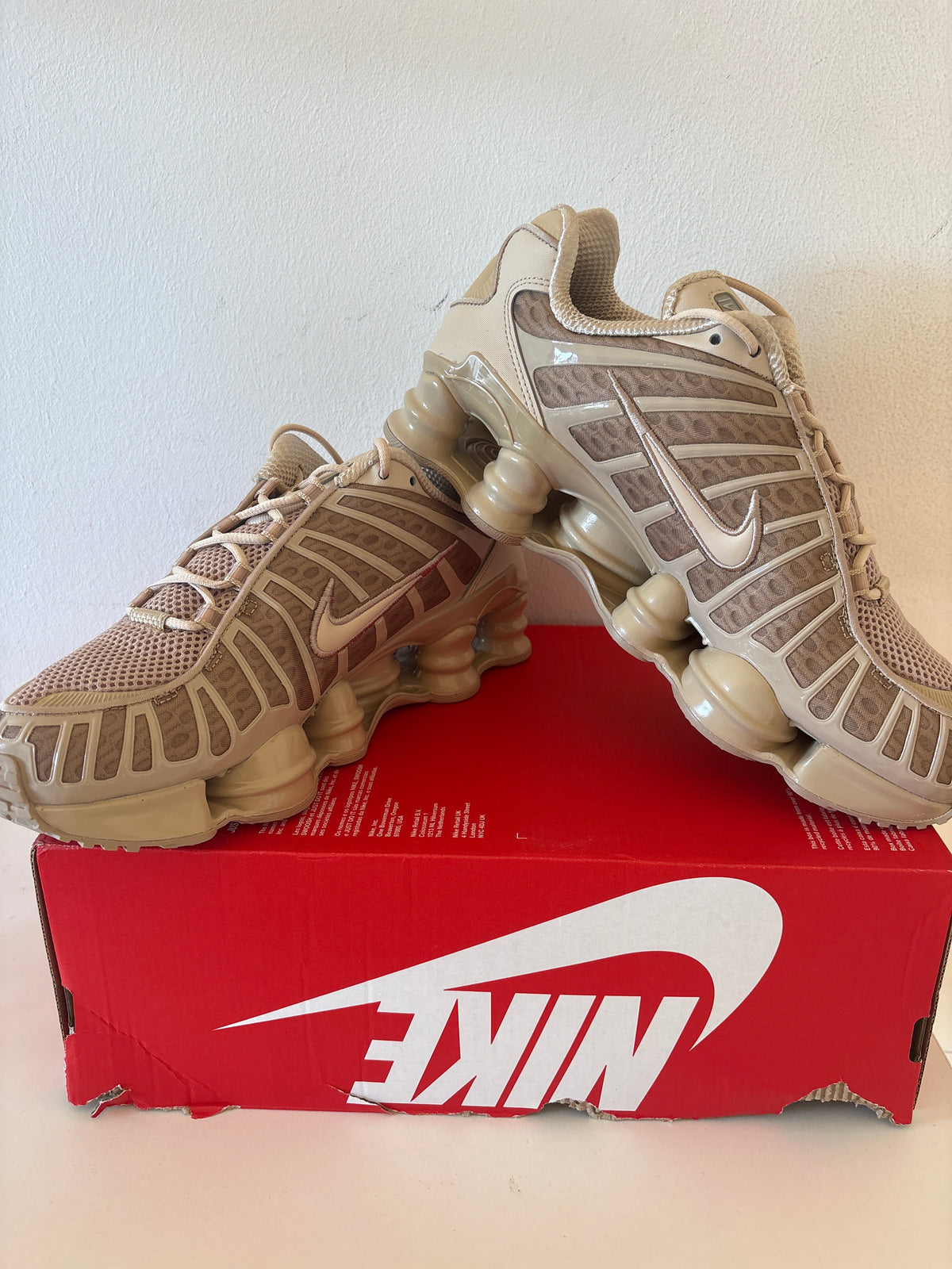 Nike Shox TL in braun, Größe wählbar