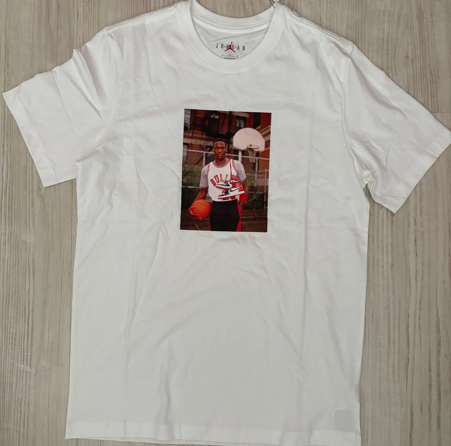 Nike Jordan Shirt, Größe M in weiss