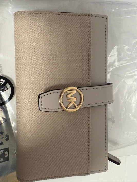 Michael Kors Portemonnaie in cream