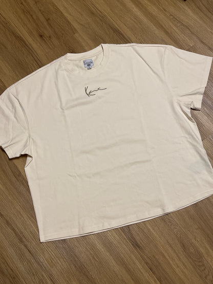 Karl Kani Tshirt creme, Größe XXL
