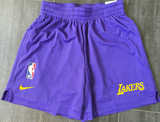Nike kurze NBA Hose Los Angeles Lakers, lila, Größe S