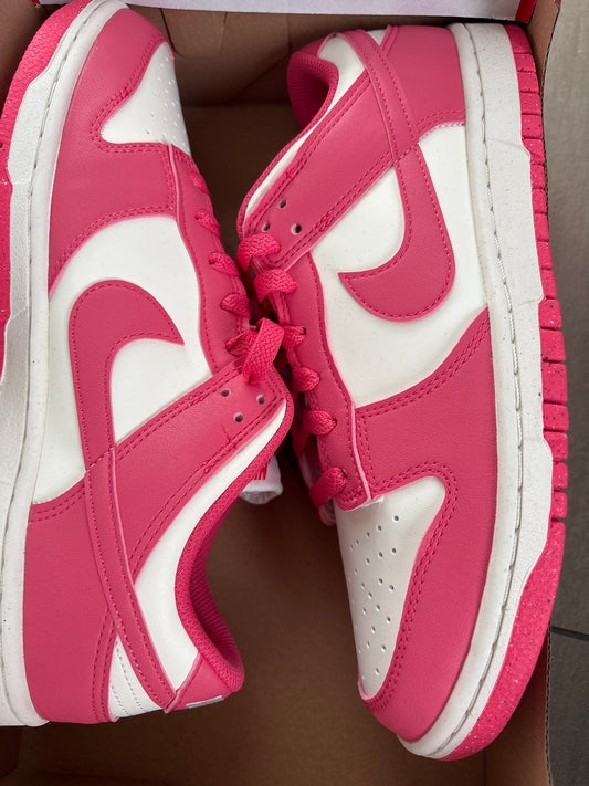 Nike Dunk low weiss/hellpink, grösse 42