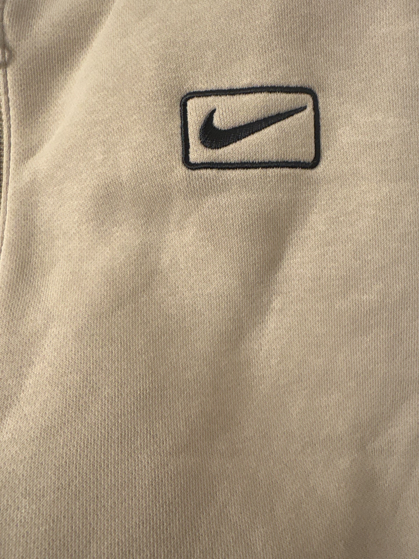 Nike Joggingjacke beige/creme , Größe wählbar