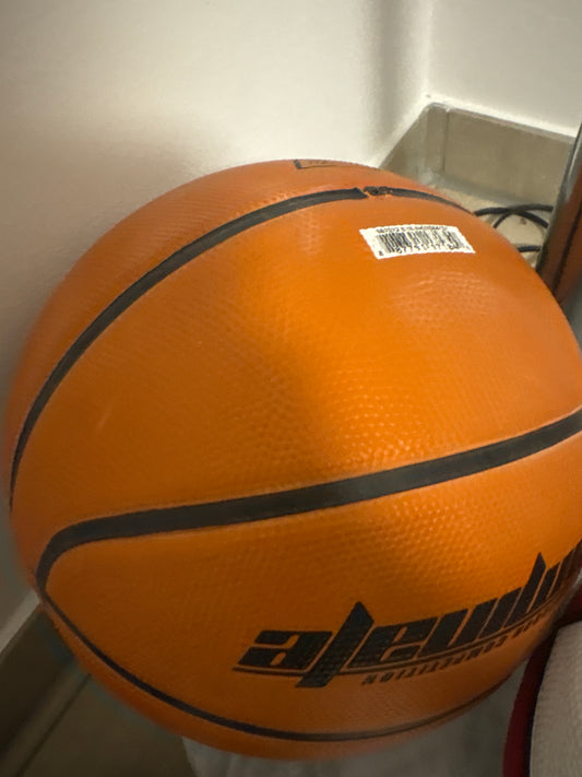 Nike Basketball groß in braun