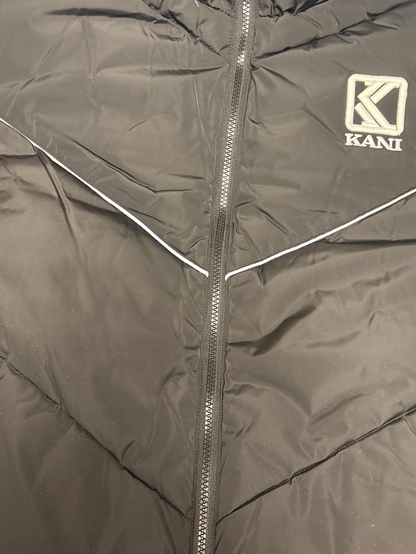 Karl Kani Winterjacke in schwarz, Größe XL
