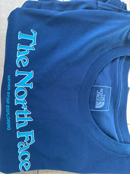 North Face Shirt in blau, Grösse wählbar