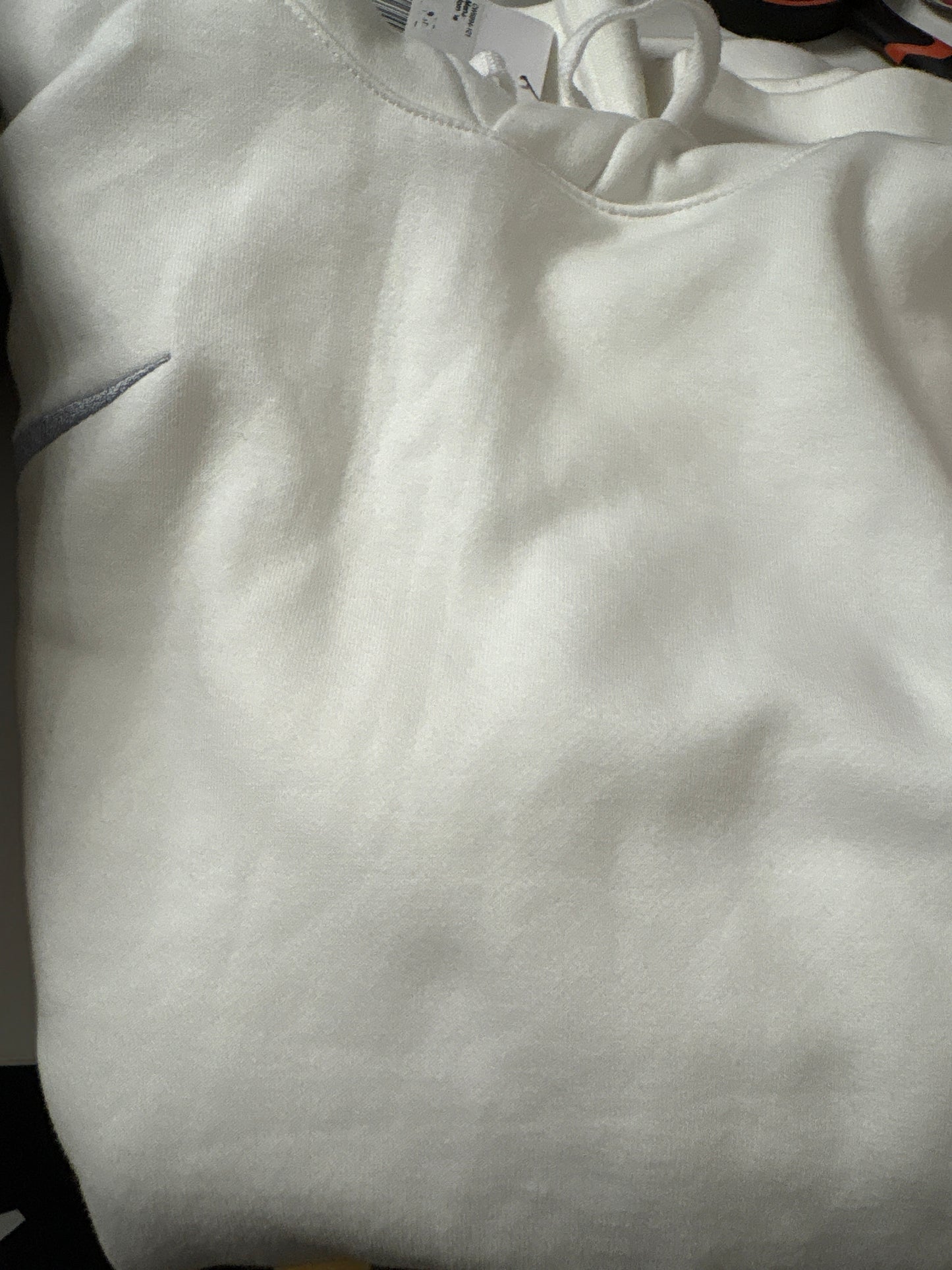 Nike Hoodie, Größe wählbar in weiss/grau