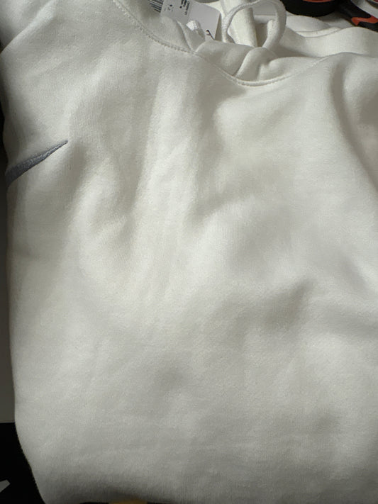 Nike Hoodie, Größe wählbar in weiss/grau