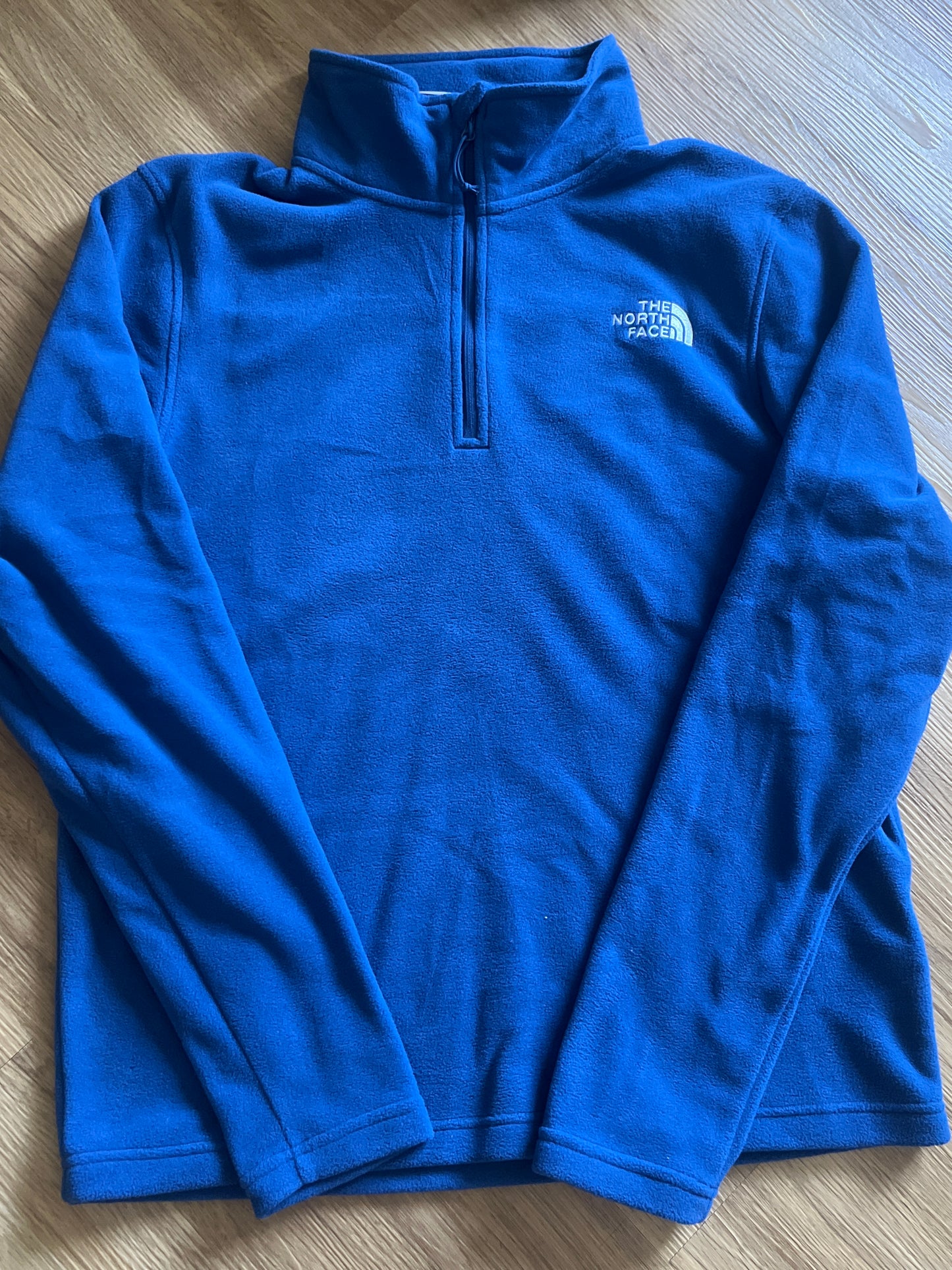 The North Face Herren Fleece mit 1/4 Zipper in blau, Größe S