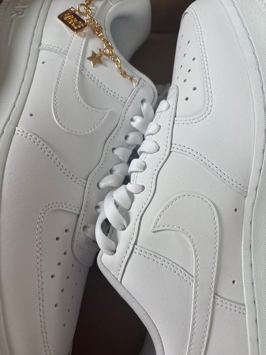 Nike Air Force 1 weiss/Kette Größe 38,5