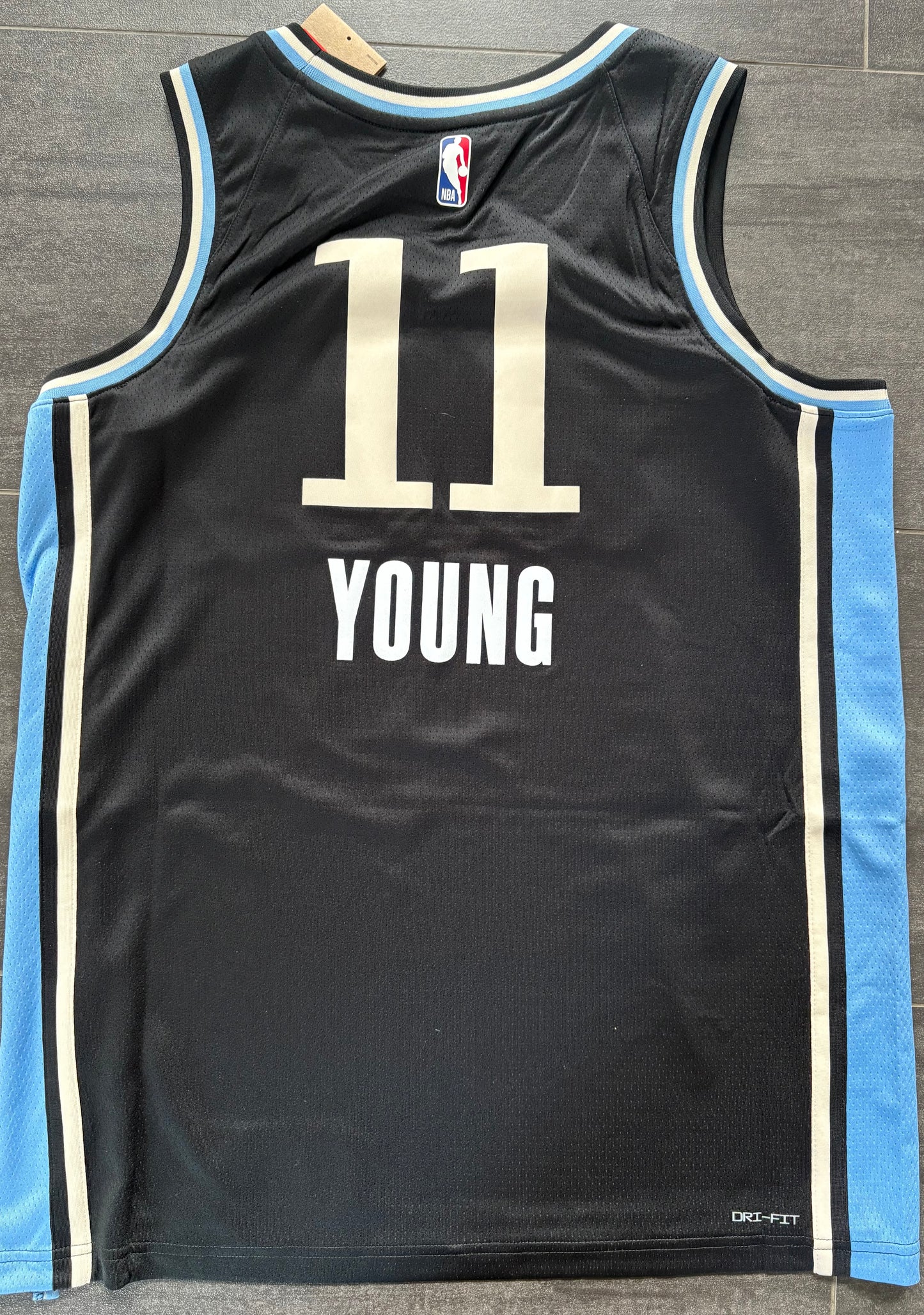 Nike NBA Trikot Atlanta Hawks, Größe wählbar in schwarz/weiss/blau