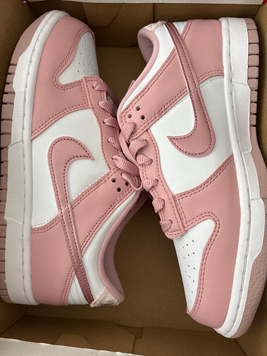 Nike Dunk low rosa/weiss, Größe wählbar