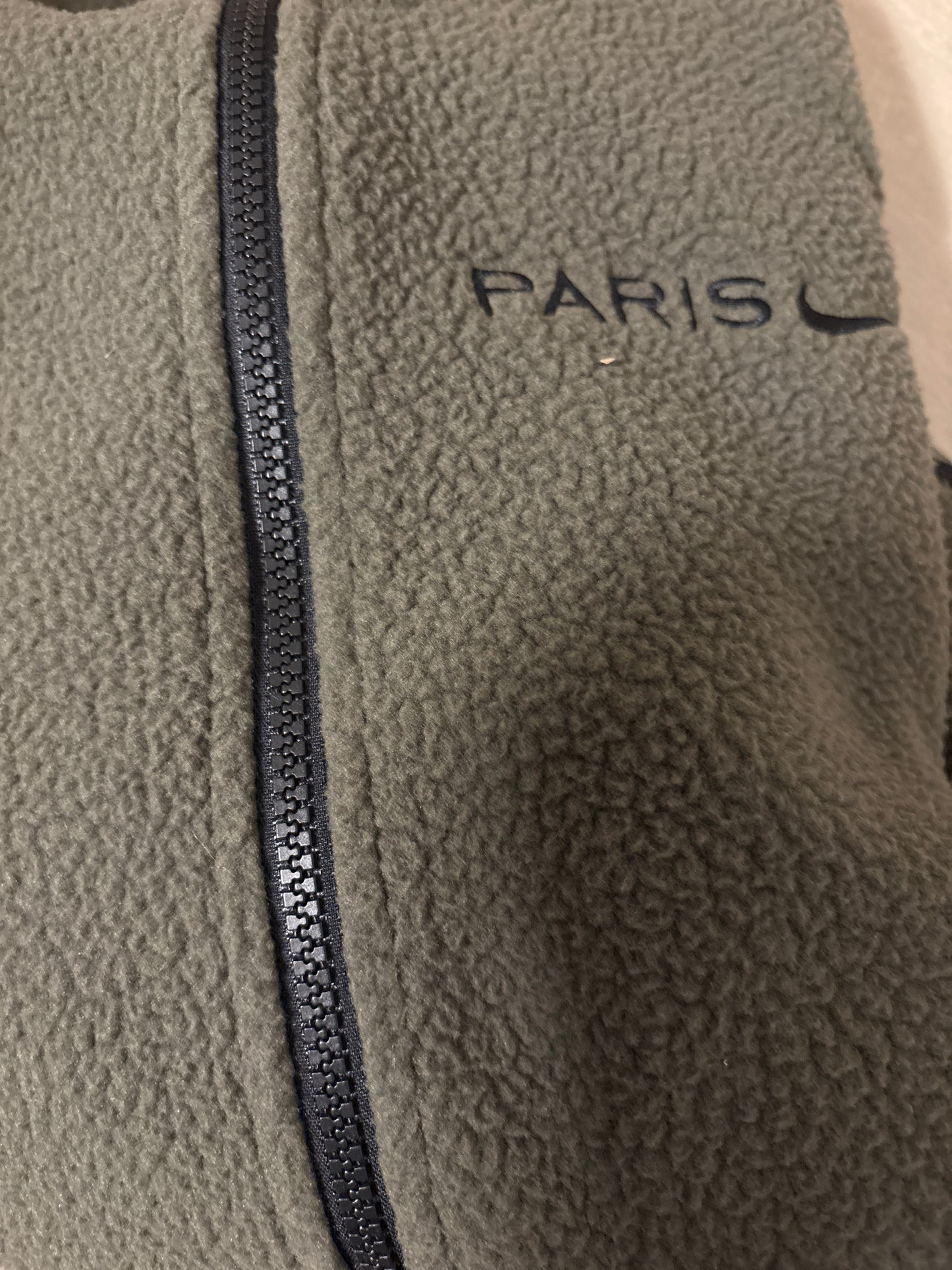 Nike Fleece Jacke , Größe S, Paris dunkelgrün
