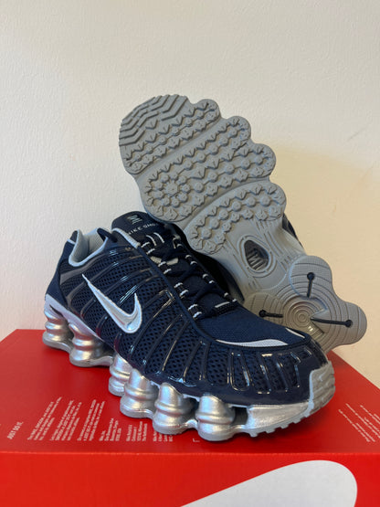 Nike Shox TL in Blautönen/silber, Größe wählbar