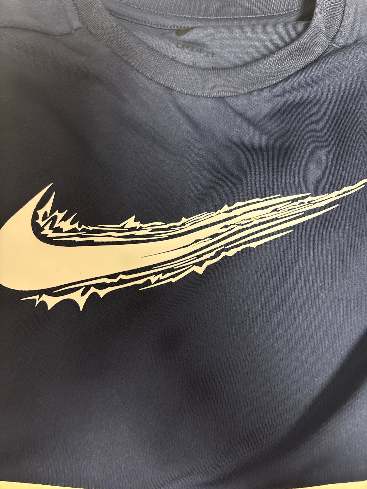 Nike Shirt, Größe Kinder M in blau weiss