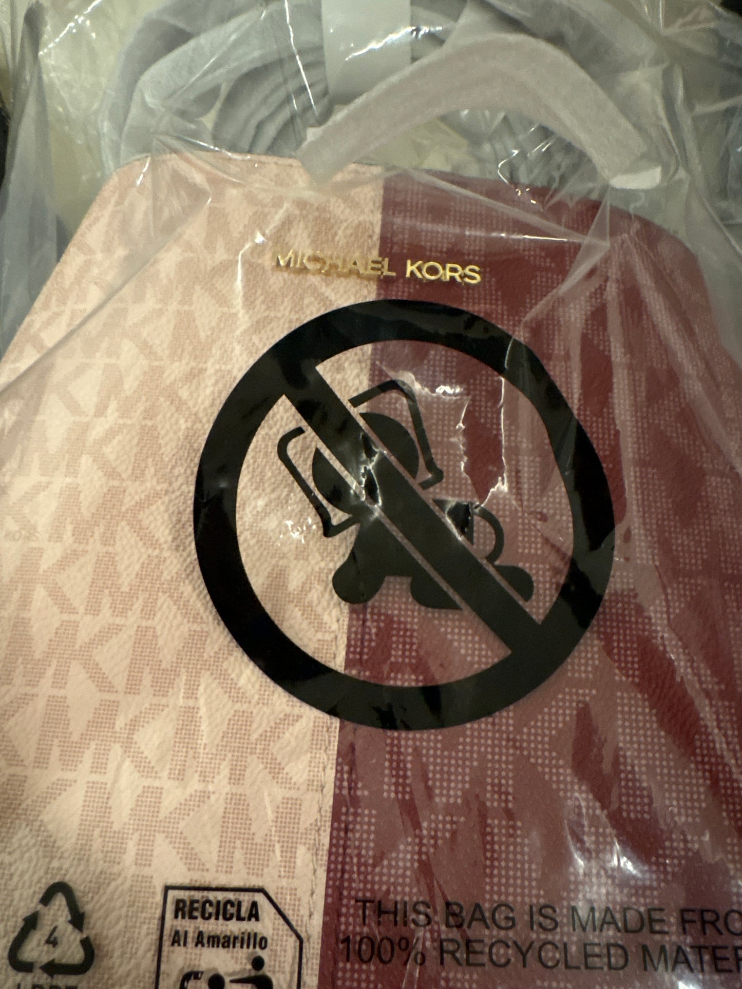 Michael Kors Pratt, Cherry Multi Klein