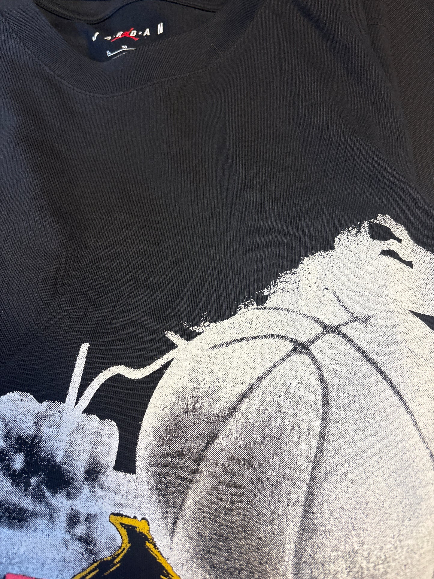 Nike Jordan Shirt, Größe XL in schwarz/Muster