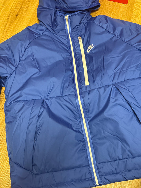 Nike Herren Winterjacke in blau, Größe wählbar